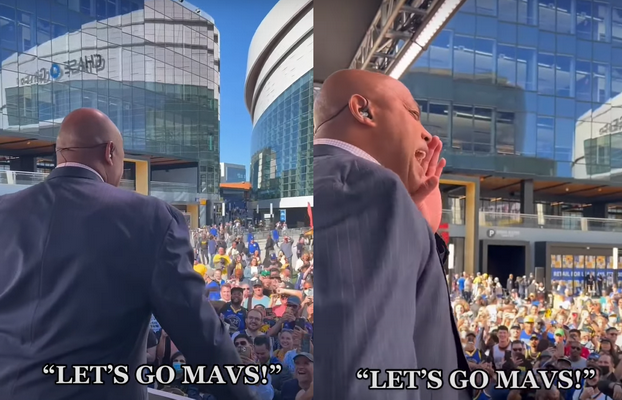 Ch. Barkley provokavo „Warriors“ sirgalius, o pastarieji atsakė: „Chuck, you suck!“ (VIDEO)