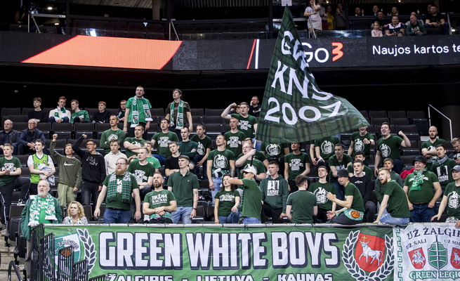 „Green White Boys“ stabdo „Žalgirio“ palaikymą: „Mūsų ir komandos vertybės nesutampa“