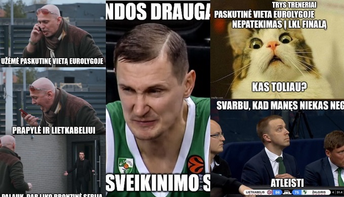 „Žalgiris“ tapo interneto hitu - plinta šmaikščiausi memai (FOTO)