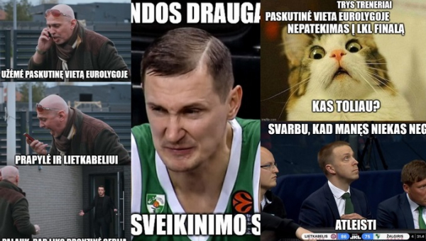 „Žalgiris“ tapo interneto hitu - plinta šmaikščiausi memai (FOTO)