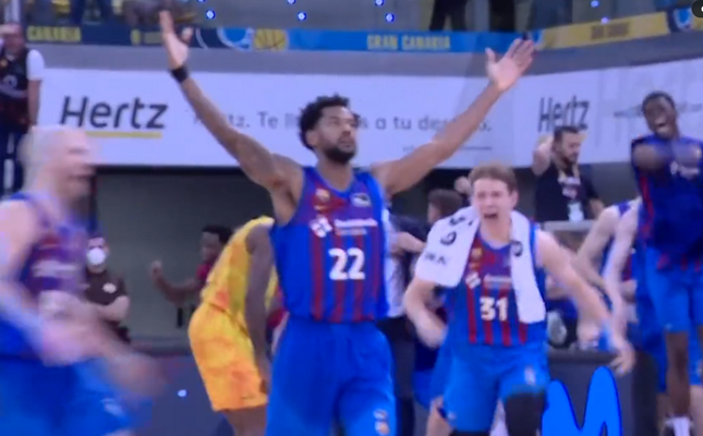 C. Higginso dvitaškis Las Palme išvedė „Barcą“ į pusfinalį
