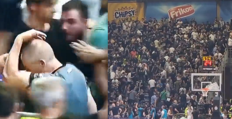 Adrijos lyga nubaudė „Partizan“ klubą
