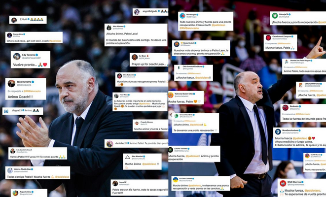 P. Laso sulaukė Europos krepšinio bendruomenės palaikymo
