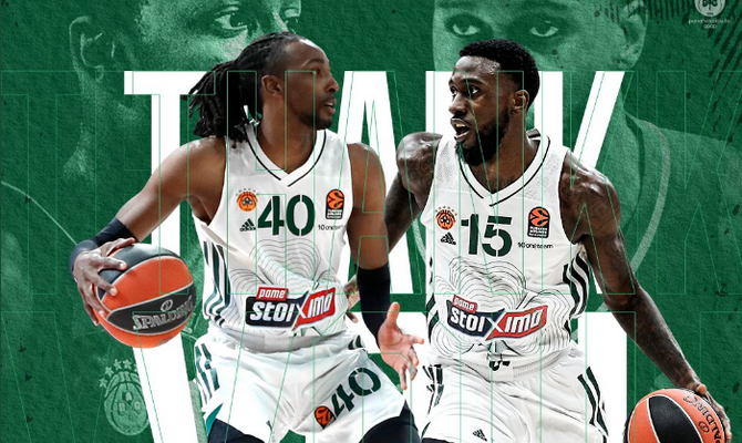 „Panathinaikos“ pasakė „ačiū“ dviem aukštaūgiams