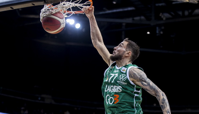 J. Lauvergne'as: „Negalvojau, kad paliksiu „Žalgirį“ šią vasarą“
