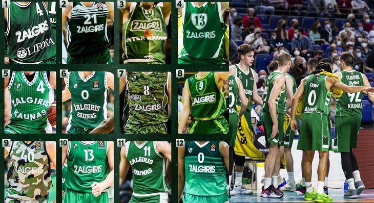 Išrink gražiausius „Žalgirio“ ekipos marškinėlius! (Apklausa)