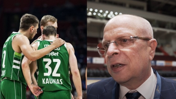 V. Gomelskis mano, kad „Žalgiris“ nėra svarbi Eurolygos ekipa (Pasisakė apie sankcijas Rusijai)