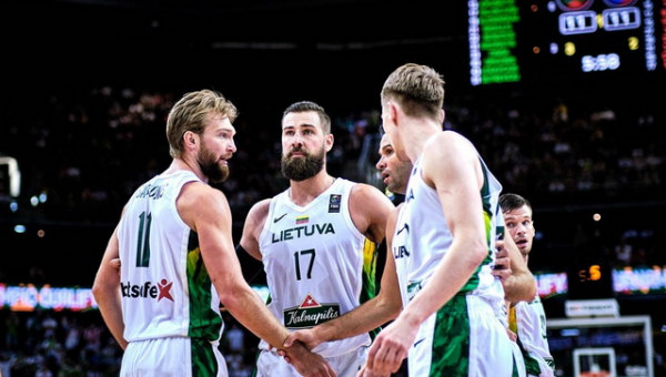 Atnaujintame FIBA Europos čempionato reitinge - Lietuvos šuolis aukštyn