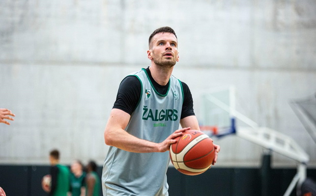 T. Dimša jau sportuoja su „Žalgirio“ ekipa