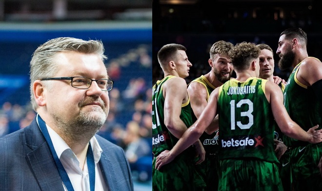 V. Čeponis: „Manau, kad Lietuvos rinktinė parveš medalius“ (VIDEO)
