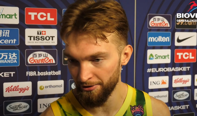 D. Sabonis: „Turime pamiršti šiandienos mačą, rytoj vyks svarbiausios rungtynės“ (VIDEO)