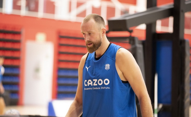 A. Milaknis pluša „Baskonia“ treniruotėse
