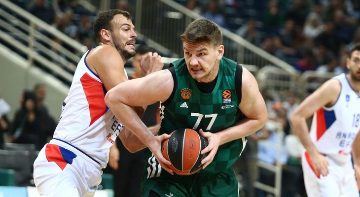 A. Gudaitis žaidė rezultatyviai, o „Panathinaikos“ įveikė Eurolygos čempionus