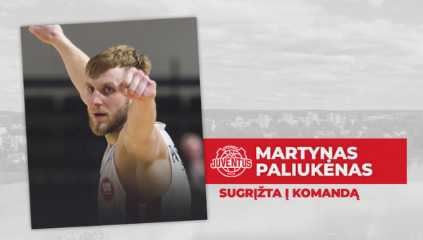 M. Paliukėnas sugrįžta į „Juventus“ gretas