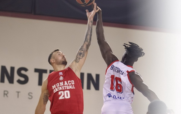 „Monaco“ iškovojo antrą pergalę, o D. Motiejūnas žaidė rezultatyviai (ASVEL patyrė pralaimėjimą)