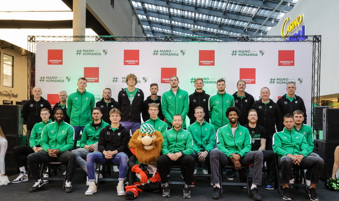 Gerbėjams pristatytas atsinaujinęs „Žalgiris“: įvertinta komandos sudėtis (VIDEO)