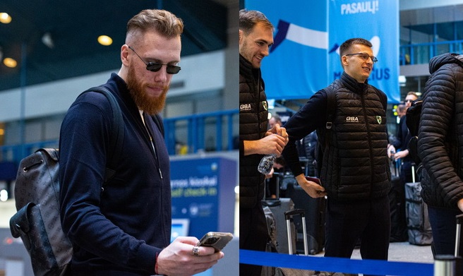 „Žalgiris“ krepšininkai išvyko į Tel Avivą (FOTO)