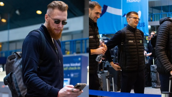 „Žalgiris“ krepšininkai išvyko į Tel Avivą (FOTO)