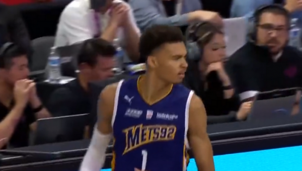 V. Wembanyama prieš G lygos klubą surengė tikrą šou (VIDEO)