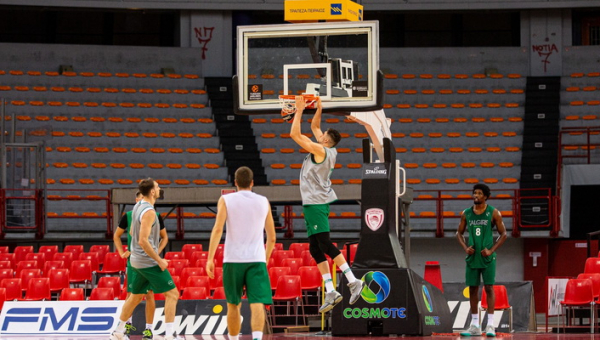 „Žalgiris“ Pirėjuje surengė vakarinę treniruotę (FOTO)