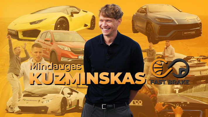 M. Kuzminsko greičio rekordai lenktynių trasoje ir istorijos apie NBA žvaigždžių „party busus“