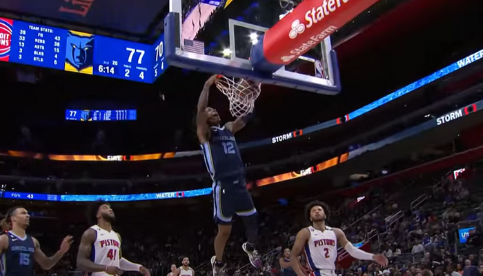 Du fantastiški J. Moranto skrydžiai – NBA Top 10 viršūnėje