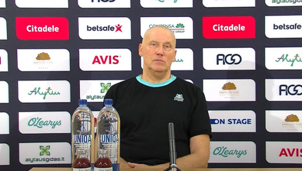 R. Kurtinaitis: „Žaidimo kokybė netenkina“ (VIDEO)