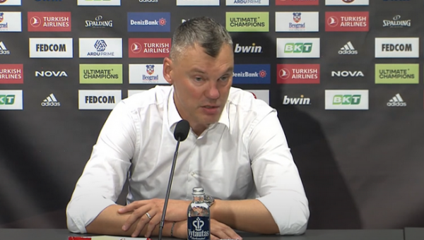Š. Jasikevičius po pralaimėjimo Kaune: „Išėjome į aikštę kaip povai“ (VIDEO)