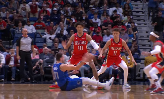 Įspūdingas L. Dončičiaus perdavimas - gražiausias NBA nakties epizodas (VIDEO)