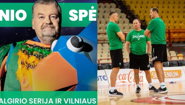 V. Čeponis tarė savo žodį: pateikė „Žalgirio“ ir „Partizan“ kovos prognozę