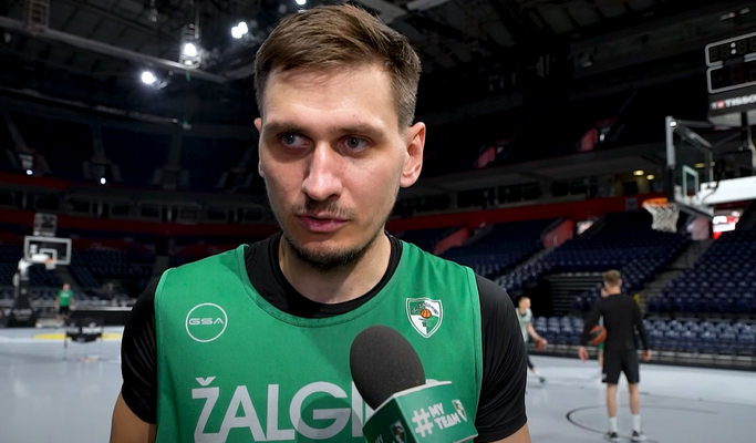 E. Ulanovas: „Prie savų sirgalių „Partizan“ jaučiasi patogiai“ (VIDEO)