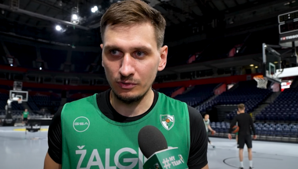 E. Ulanovas: „Prie savų sirgalių „Partizan“ jaučiasi patogiai“ (VIDEO)