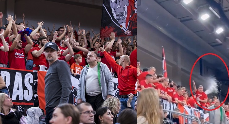 „Ryto“ fanų alumi apipiltas LKF darbuotojas: „Jūs oficialiai esate debilai“