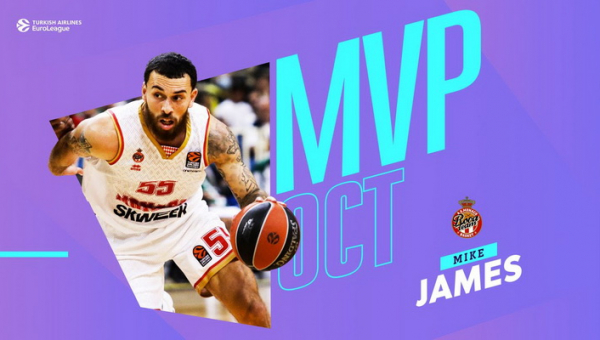 D. Motiejūno komandos draugas – Eurolygos spalio mėnesio MVP (VIDEO)