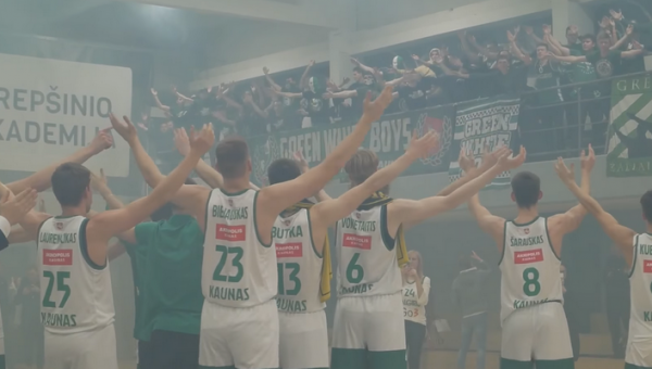 Po „Žalgiris-2“ pergalės - vikingų skanduotė (VIDEO)