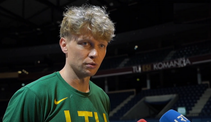 M. Kuzminskas: „Man rinktinė visada bus šventas reikalas“ (VIDEO)