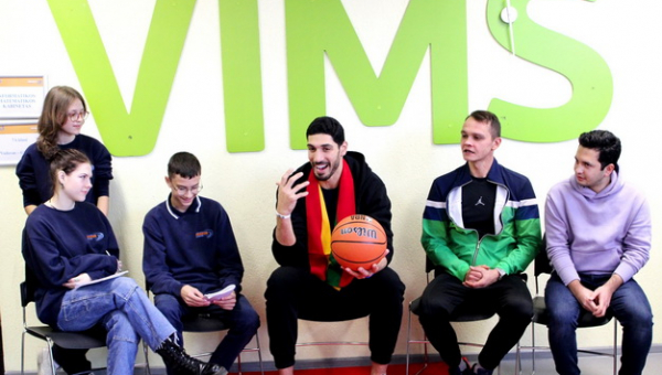 E. Kanteris Freedomas aplankė VIMS bendruomenę Lietuvoje (VIDEO) (FOTO)