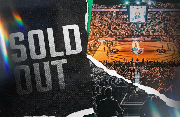 Oficialu: „Žalgiris“ vėl žais namų rungtynes sausakimšoje arenoje