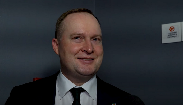K. Maksvytis: „Pasirinkome geras taktikas prieš ASVEL gynybą“ (VIDEO)