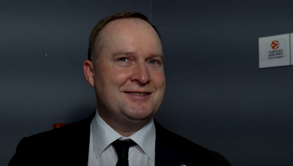 K. Maksvytis: „Pasirinkome geras taktikas prieš ASVEL gynybą“ (VIDEO)