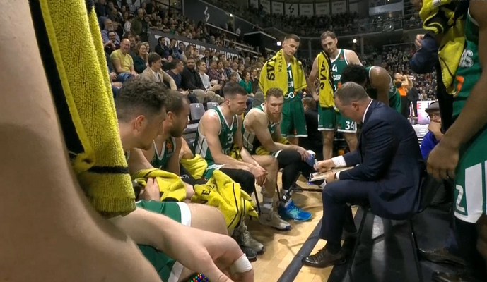 Pamatykite: K. Maksvyčio minutės pertraukėlę prieš ASVEL (VIDEO)