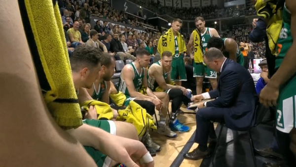 Pamatykite: K. Maksvyčio minutės pertraukėlę prieš ASVEL (VIDEO)