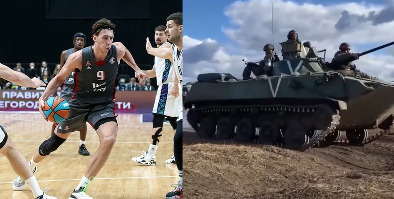 „Lokomotiv“ puolėjo absurdiškas pareiškimas: „Laikykis, galingoji Rusija! Pergalė bus mūsų!“