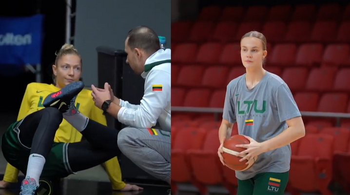 Lietuvos rinktinės užkulisiai: pirmoji stovyklos diena (VIDEO)