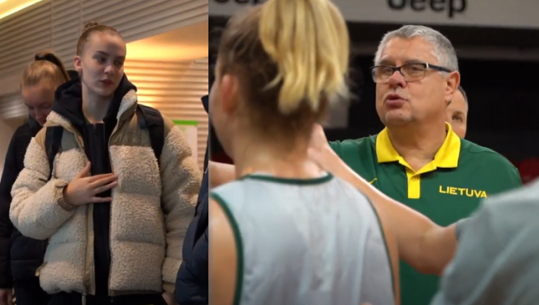 Lietuvos rinktinės užkulisiai: įsibėgėjusios treniruotės ir artėjantis mūšis (VIDEO)