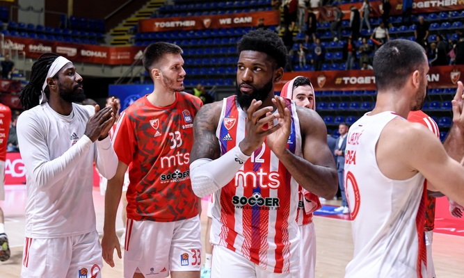 „Crvena Zvezda“ iškovojo trečią pergalę iš eilės