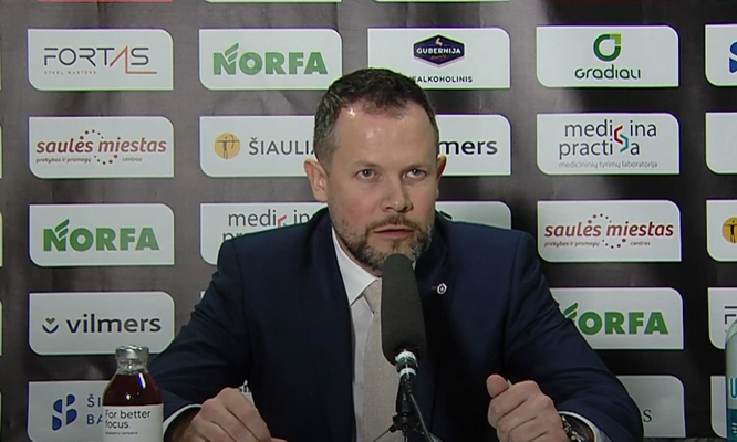 G. Žibėnas: „Mintimis buvome kažkur ne ten“ (VIDEO)