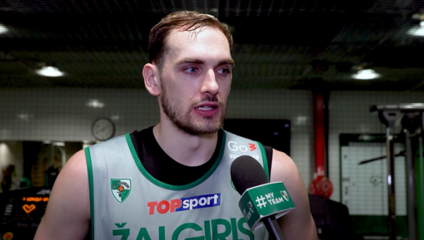 T. Cavanaugh: „Mūsų sirgalių palaikymas yra neįtikėtinas“ (VIDEO)