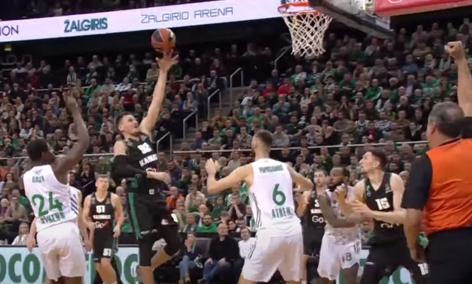 Pamatykite: gražiausi „Žalgirio“ mačo epizodai prieš „Panathinaikos“ (VIDEO)