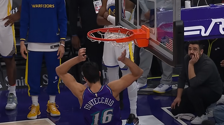 S. Fontecchio pergalingas dėjimas - gražiausias NBA nakties epizodas (VIDEO)